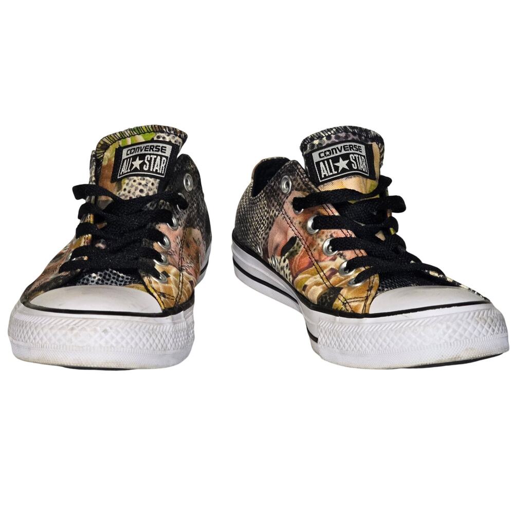 Converse All Star Ox Low Top Sneakers Women’s US 9 Graphic Print Lace Up
